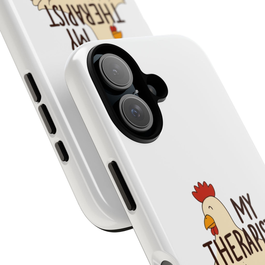 Phone Case — "My Therapist Has Feathers" Chicken Rescue Lover Gift